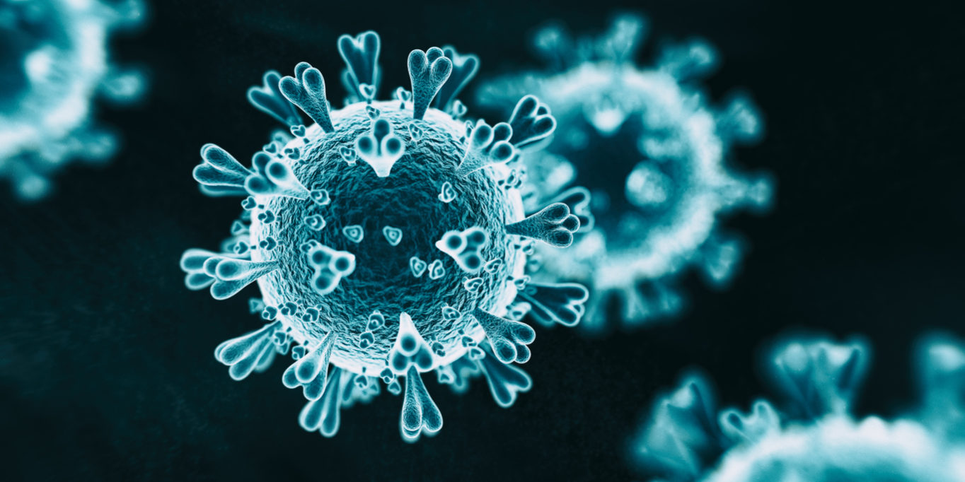 Abs 2019-nCoV virus hologram Covid-19